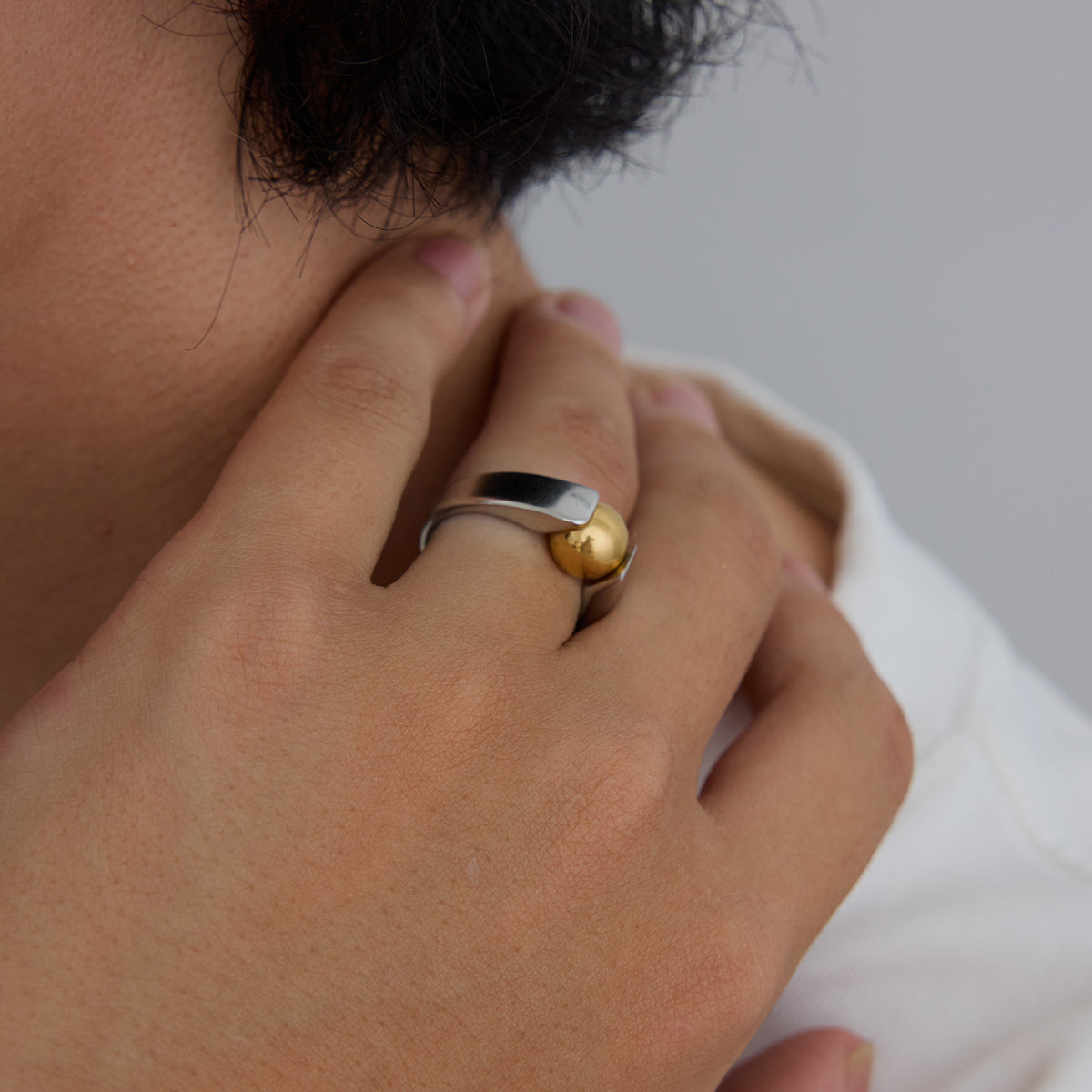 Golden Embrace Ring